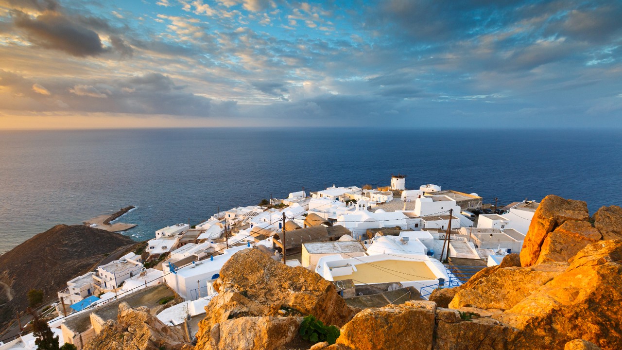 Insel Anafi Griechenland Griechische Kykladen